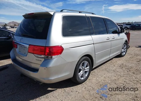 2009 Honda Odyssey Touring from USA, damaged, VIN 5FNRL38919B052223